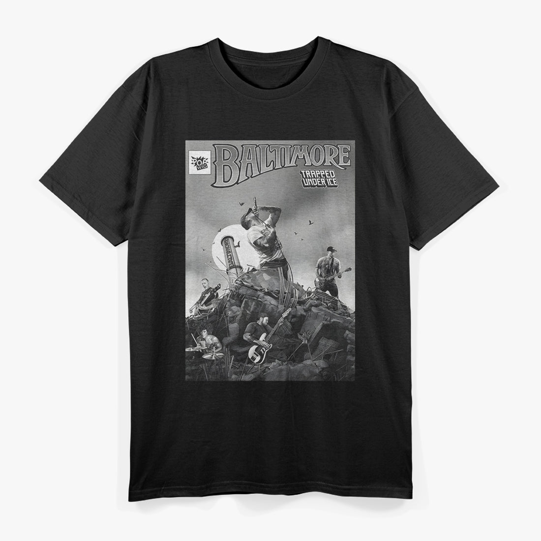Trapped Under Ice – American Hardcore Music RZ T-Shirt