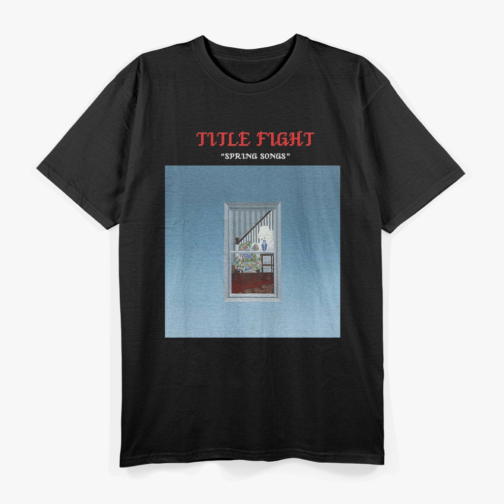 Spring Songs Album – Title Fight Retro Music Artwork RZ T-Shirt