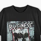 The Business – Suburban Rebels Punk Rock Album RZ T-Shirt