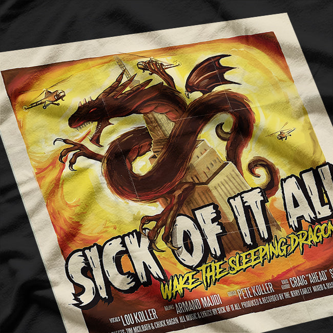 Wake the Sleeping Dragon – Punk Rock Album RZ T-Shirt