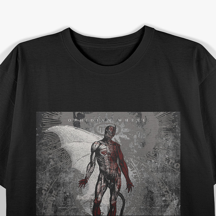 Ophidian Wheel – Classic Death Metal Album Artwork RZ T-Shirt