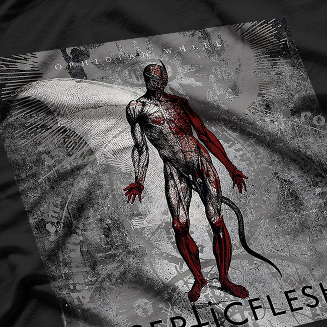 Ophidian Wheel – Classic Death Metal Album Artwork RZ T-Shirt
