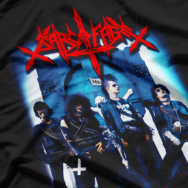 Sarcófago – Classic I.N.R.I. Album Retro Metal Artwork RZ T-Shirt