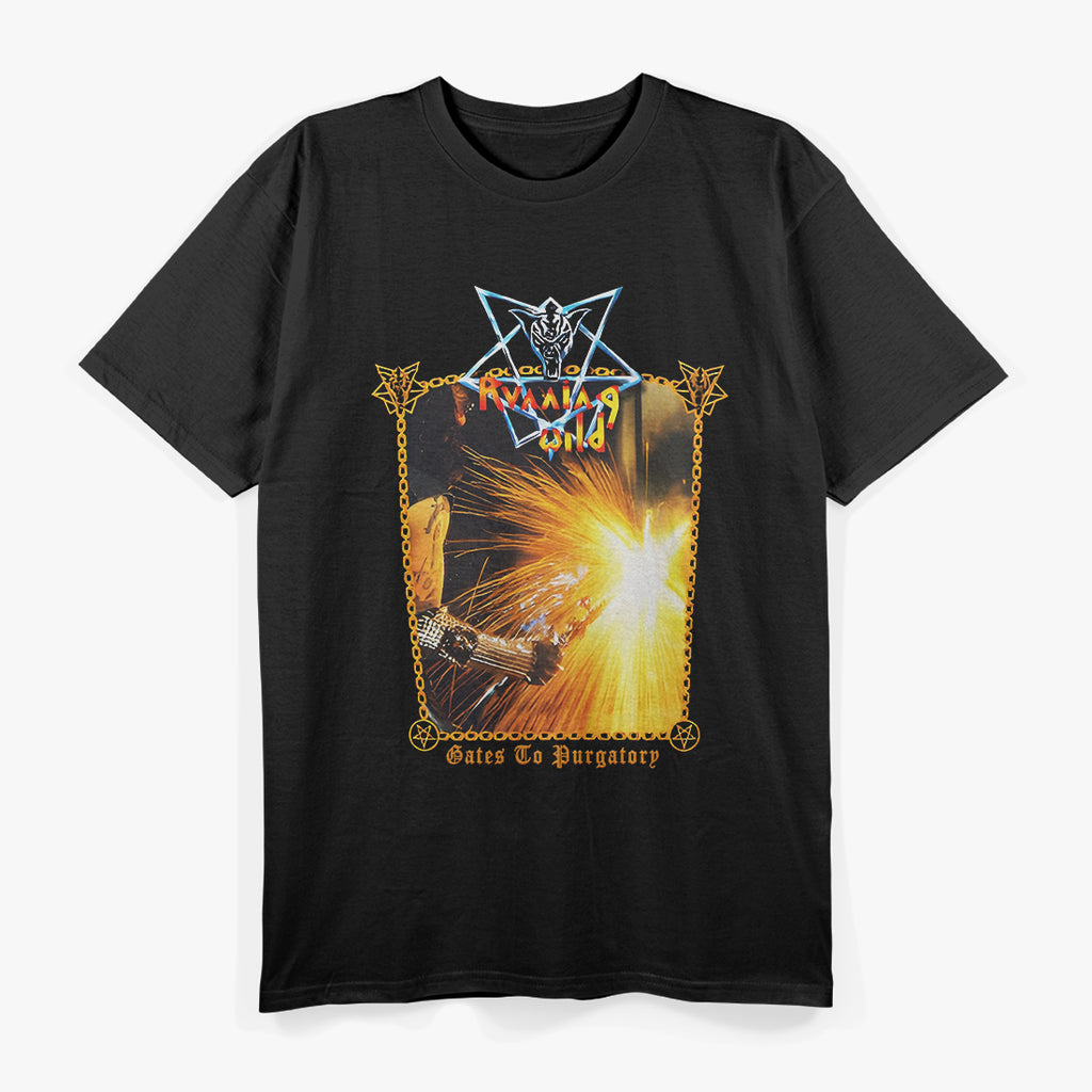Gates to Purgatory – German Speed Metal Retro RZ T-Shirt