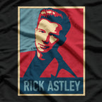 English Pop Icon – Vintage Retro Singer Graphic Art RZ T-Shirt