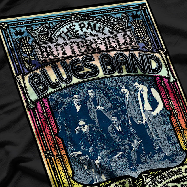 Vintage Blues Rock – Classic Band Member Graphic RZ T-Shirt