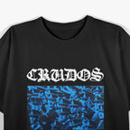 Los Crudos – Cobardes American Hardcore Punk Album Retro Art RZ T-Shirt
