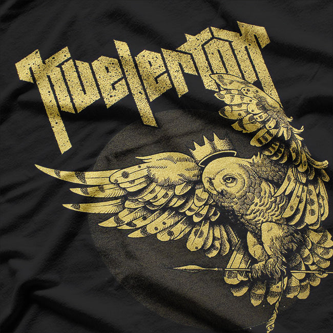 Kvelertak Norwegian Metal Owl – Viking Rock Retro Graphic RZ T-Shirt