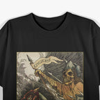 Kinghorse Vintage Thrash Metal – Heavy Music Graphic RZ T-Shirt