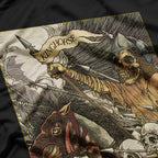 Kinghorse Vintage Thrash Metal – Heavy Music Graphic RZ T-Shirt