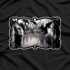 Dark Fantasy Black Metal Face Art Print Art T-Shirt