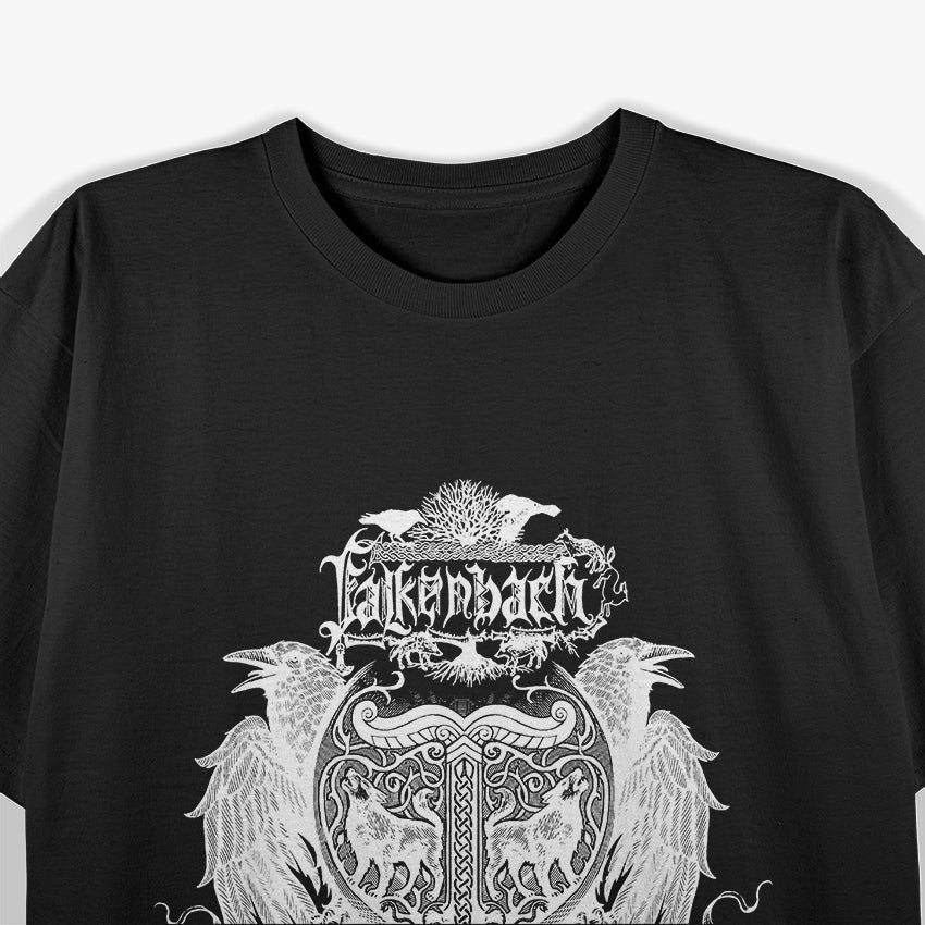 Falkenbach Tiurida – German Folk Metal Band Vintage Graphic RZ T-Shirt