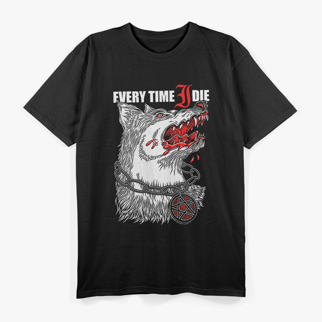 Every Time I Die – Vintage Punk Wolf Music Graphic RZ T-Shirt