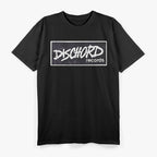 Classic Dischord Records – Retro Punk Label Graphic RZ T-Shirt