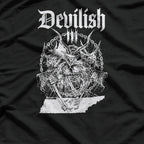 Devilish Trio – Retro Rap Trio Vintage Graphic RZ T-Shirt
