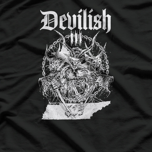 Devilish Trio – Retro Rap Trio Vintage Graphic RZ T-Shirt