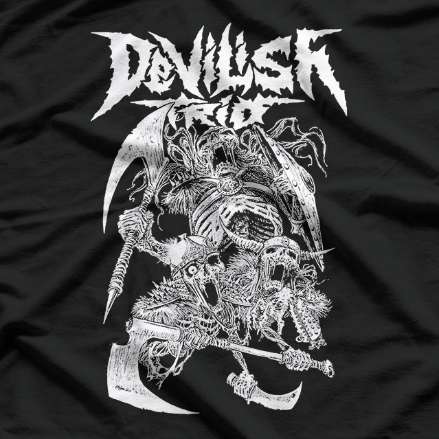 Devilish Trio – American Hip Hop Retro Music Group Graphic RZ T-Shirt