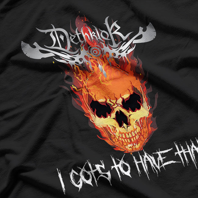 Dethklok – Vintage Melodic Death Metal Band Skull Graphic RZ T-Shirt