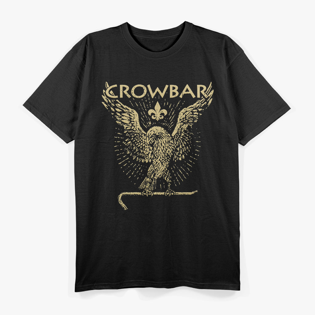 Crowbar Doom Metal Band Bird Logo Heavy Music Graphic RZ T-Shirt