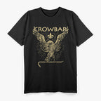 Crowbar Doom Metal Band Bird Logo Heavy Music Graphic RZ T-Shirt