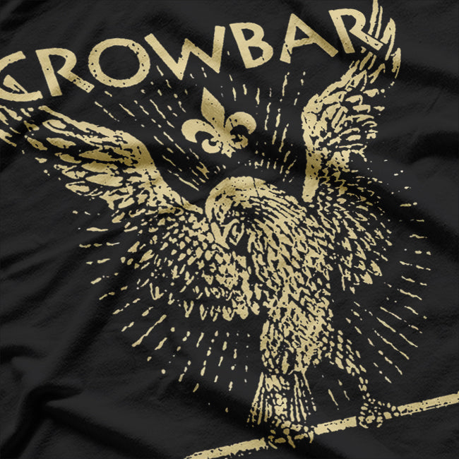 Crowbar Doom Metal Band Bird Logo Heavy Music Graphic RZ T-Shirt
