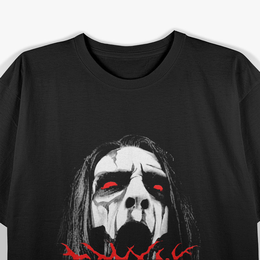 Dutch Black Metal Retro Horror Art Inspired Music Graphic RZ T-Shirt