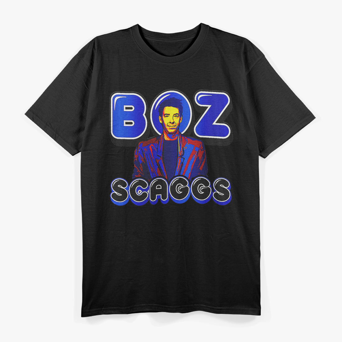 Retro Musician Face Art Inspired Vintage Graphic Logo RZ T-Shirt