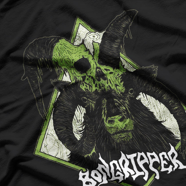 Stoner Metal Retro Album Art Inspired Doom Music Graphic RZ T-Shirt