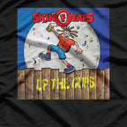 Retro Punk Rock Cup Celebration Graphic T-Shirt