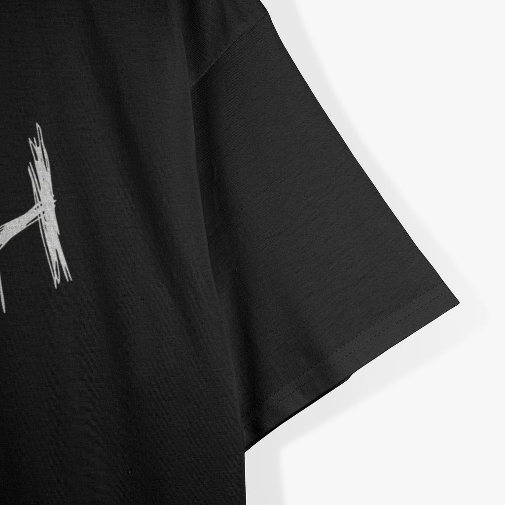 Alternative Music Singer Retro Art Inspired Graphic Logo RZ T-Shirt