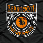 Aggressive Hard Rock Retro Album Art Inspired Graphic RZ T-Shirt