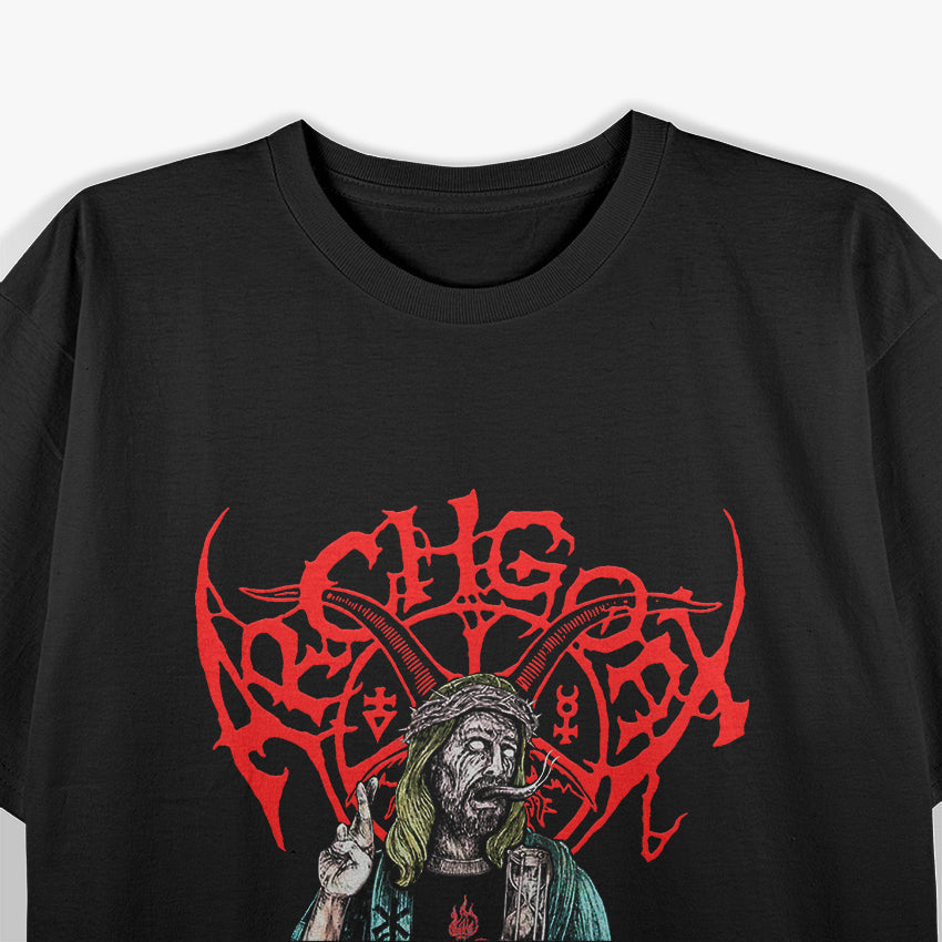 Darkness Has Returned Finnish Black Metal Vintage Graphic RZ T-Shirt