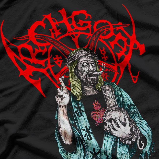 Darkness Has Returned Finnish Black Metal Vintage Graphic RZ T-Shirt