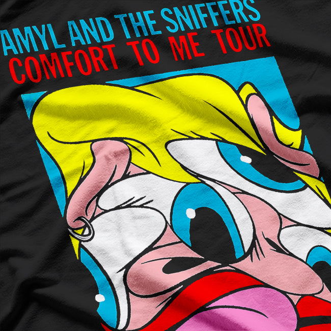 Amyl and the Sniffers Comfort to Me Vintage Rock RZ T-Shirt