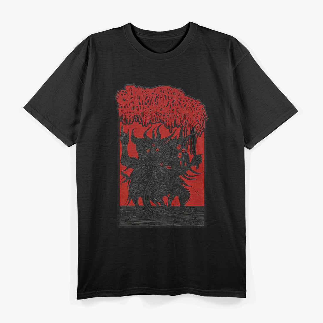 Pornographic Seizures Era Heavy Music Graphic T-Shirt