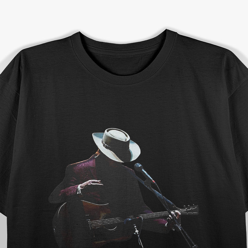 Classic Folk Rock Graphic T-Shirt