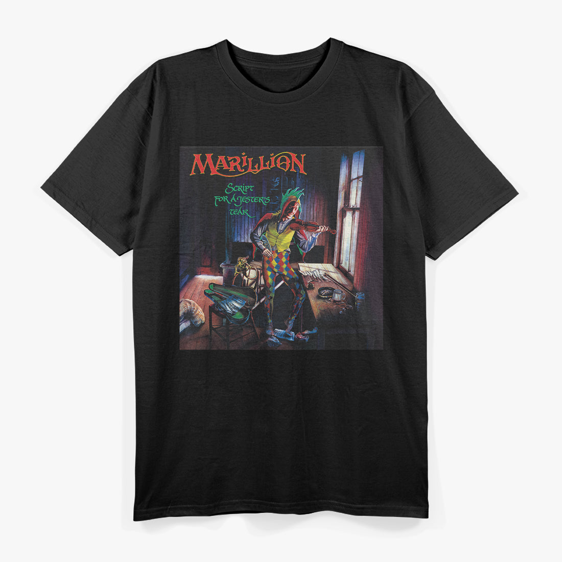 Marillion Inspired Progressive Rock Graphic T-Shirt