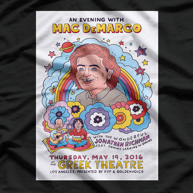 Vintage Concert Poster Graphic T-Shirt