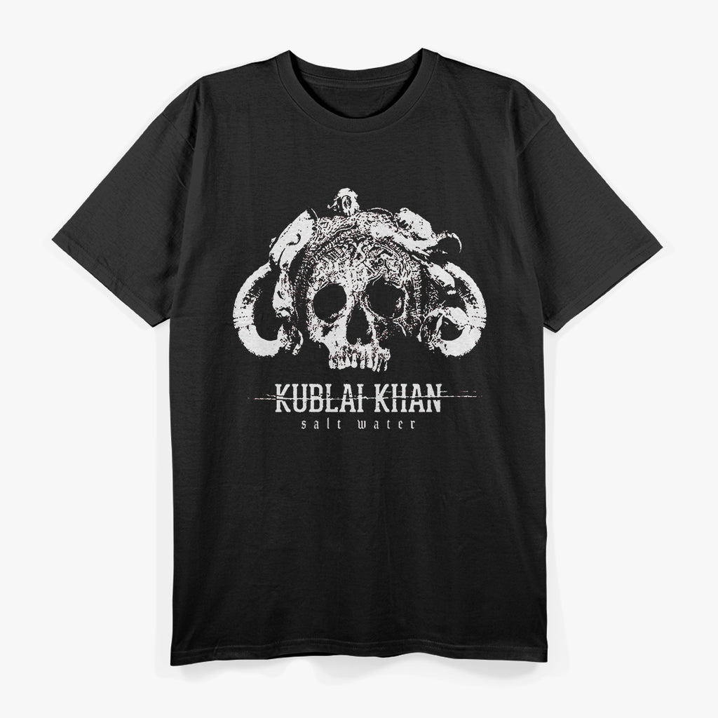 Kublai Khan TX Inspired Heavy Music Salt Water T-Shirt