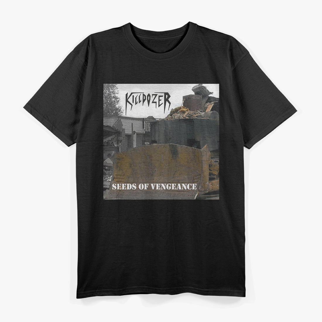 Killdozer Inspired Noise Rock Graphic T-Shirt