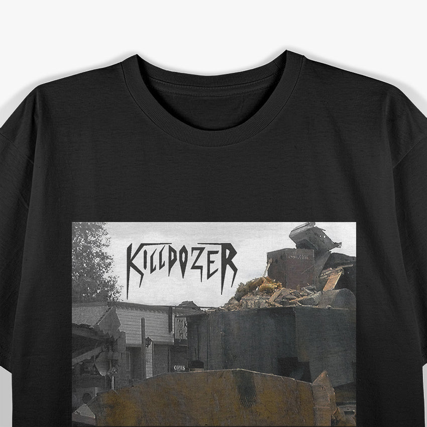 Killdozer Inspired Noise Rock Graphic T-Shirt