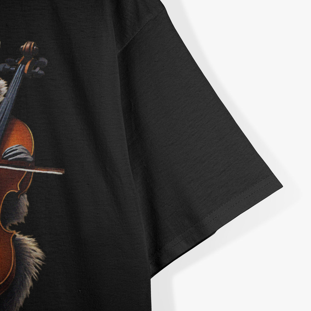 Cute Raccoon Playing Violin Raccoons Musician Music T-Shirt