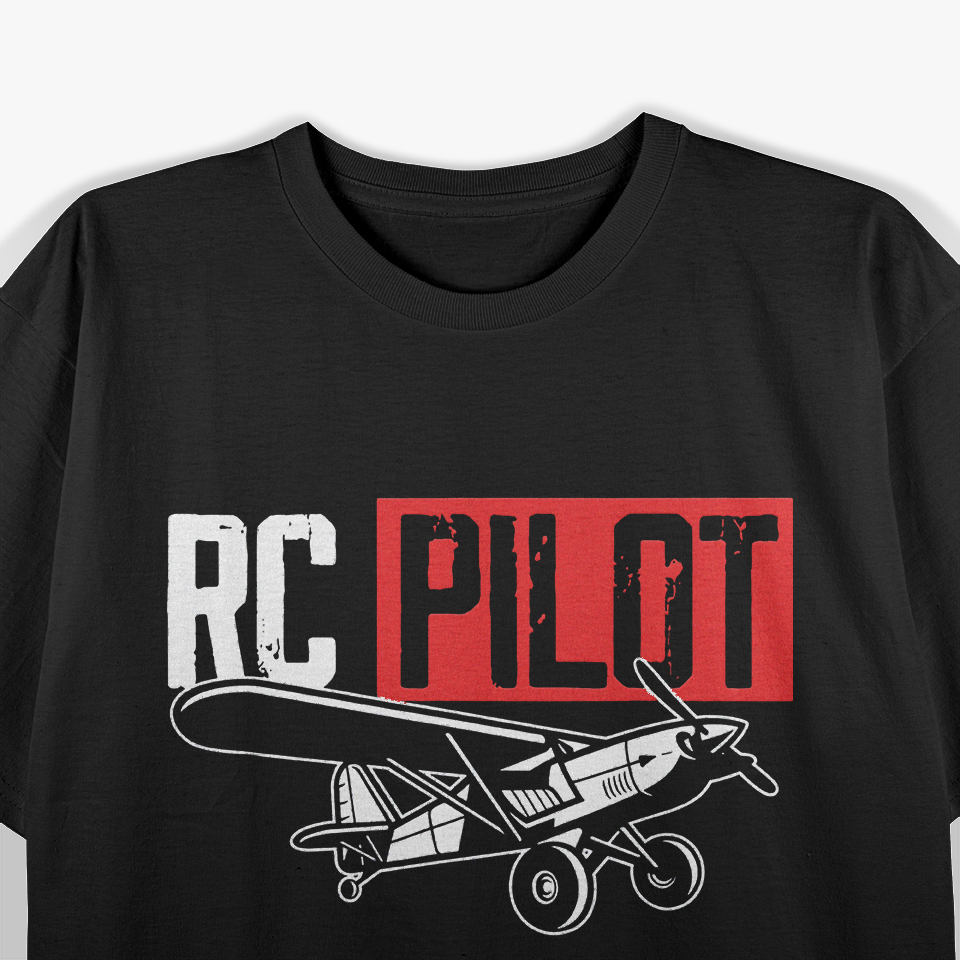 Rare RC Pilot Radio Controlled Airplanes Remote Control Plane T-Shirt