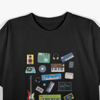 Retro Synthesizer Guitar, Guitar Lovers T-Shirt