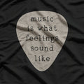 Guitar Player Plectrum Guitarist Musician T-Shirt