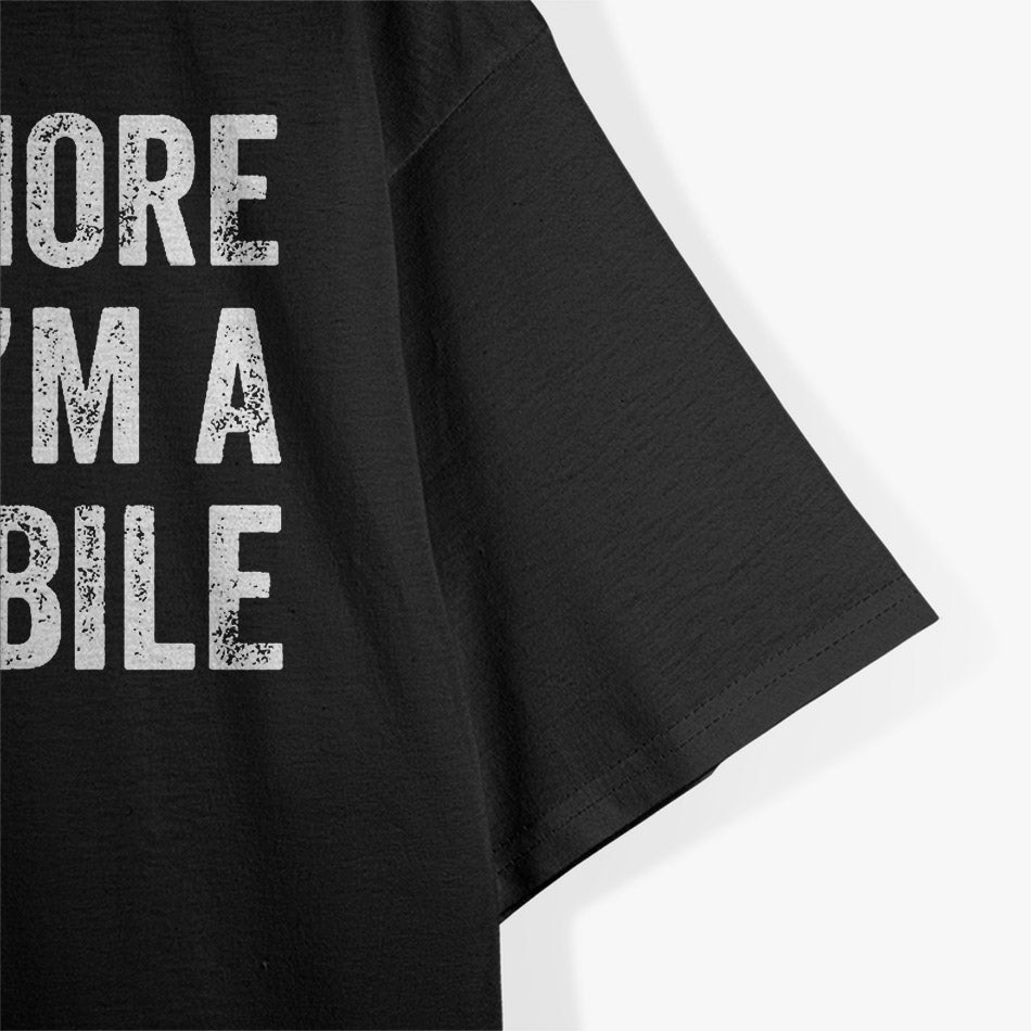I Don't Snore I Dream I'm a Snowmobile, Funny Snoring T-Shirt