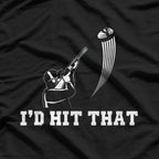 I'd Hit That Skeet Trap Clay Pigeon Shooting T-Shirt