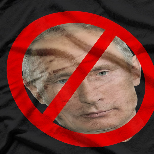 Anti-Putin Russia Pro-Ukraine Statement T-Shirt