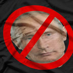 Anti-Putin Russia Pro-Ukraine Statement T-Shirt