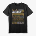 August Birthday Zodiac Gift – Funny Astrology Birth Month Humor T-Shirt